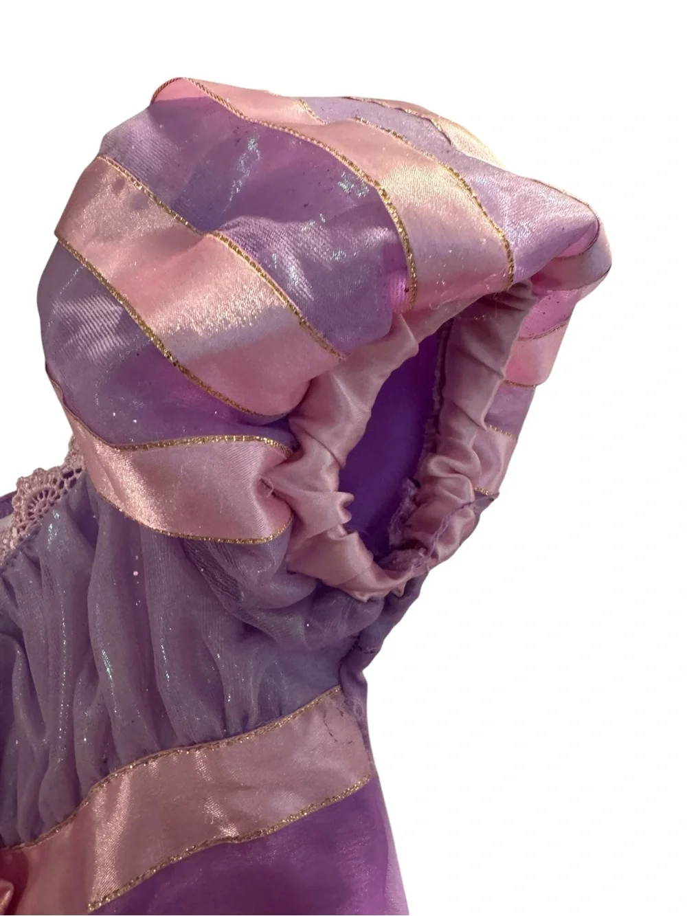 Disney Princess Rapunzel-Style Kids Costume Dress, size 9-10